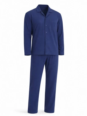 Foto van product PANTONECLO Pyjama lang 'Pantoneclo Men’s Nightwear Set' navy