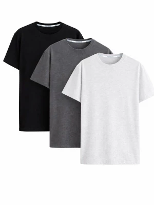 Foto van product PANTONECLO Shirt 'Pantoneclo Men’s Crew Neck Short Sleeve T-Shirt- 3 PCS' gemengde kleuren