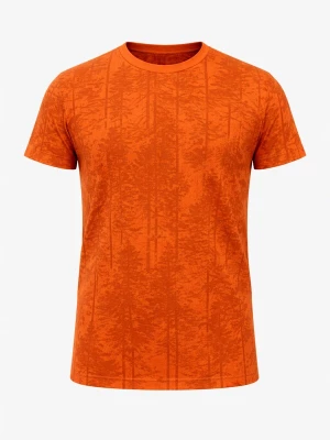 Foto van product PANTONECLO Shirt 'Pantoneclo Men’s Crew Neck Short Sleeve T-Shirt' oranje