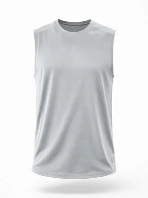 Foto van product PANTONECLO Shirt 'Pantoneclo Men’s Gym Vest' grijs