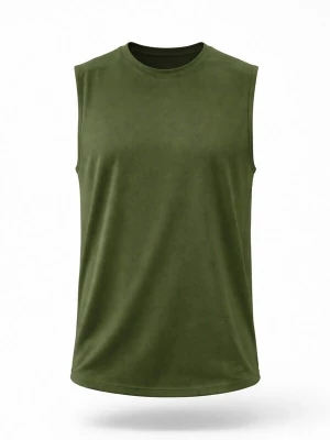 Foto van product PANTONECLO Shirt 'Pantoneclo Men’s Gym Vest' groen