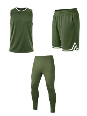 Foto van product PANTONECLO Trainingspak 'Flex' donkergroen