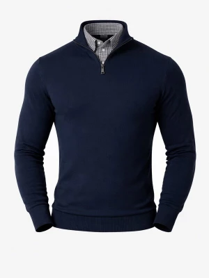 Foto van product PANTONECLO Trui 'Pantoneclo Men’ Mock Sweater' navy