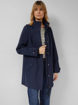 Foto van product Parka met capuchon en verstelbare taille s.Oliver blauw
