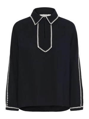 Foto van product Part Two Blouse 'Aimy' marine / wit