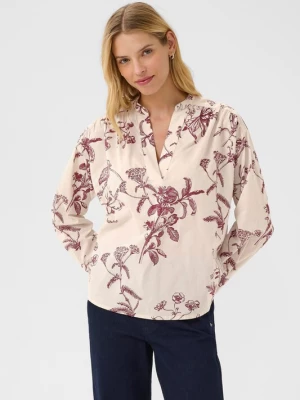 Foto van product Part Two Blouse 'Natale' beige / bordeaux