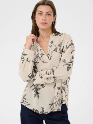 Foto van product Part Two Blouse 'Natale' taupe / zwart