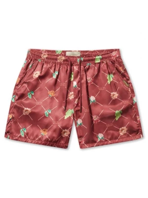 Foto van product Pas De Monaco Broek groen / rosa / bourgogne
