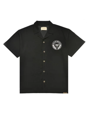 Foto van product Pas De Monaco Overhemd 'Carerra' zwart / offwhite