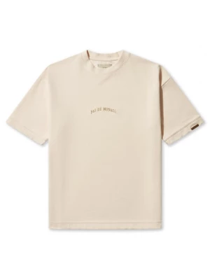 Foto van product Pas De Monaco Shirt 'JAQUARD V1' sand / goud