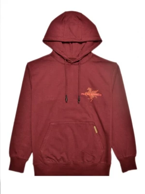 Foto van product Pas De Monaco Sweatshirt 'La Pegaus' oranje / bourgogne