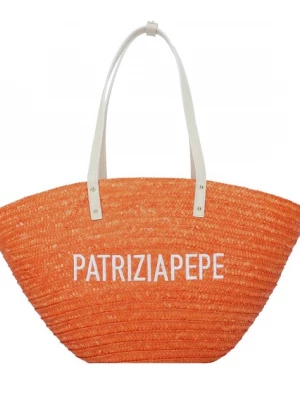 Foto van product PATRIZIA PEPE Shopper oranje / wit