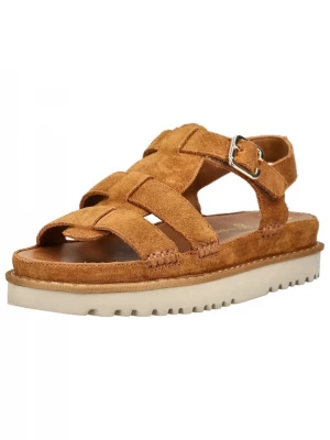 Foto van product Paul Green Sandalen met riem karamel