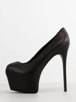 Foto van product Peeptoe hoge hakken Giuseppe Zanotti zwart