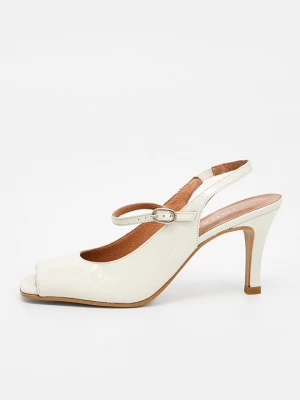Foto van product Peeptoe hoge hakken Jonak wit