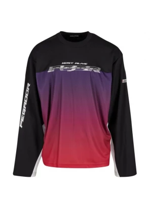 Foto van product Pegador Shirt 'Nagle Racing' lila / pink / zwart / wit