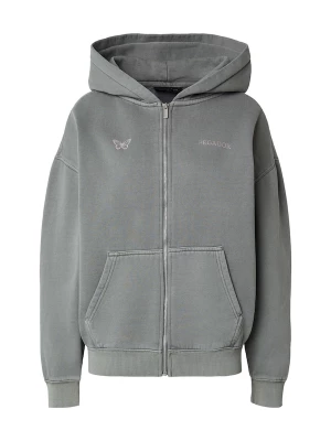 Foto van product Pegador Sweatvest 'Nivelles' rookgrijs / rosa