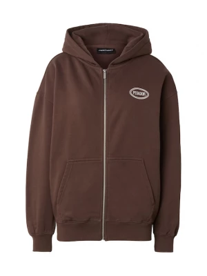 Foto van product Pegador Sweatvest 'Sortelha' chocoladebruin / rosa / wit