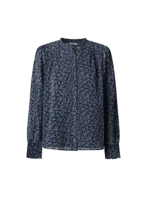 Foto van product Pepe Jeans Blouse 'Camila' nachtblauw / wit