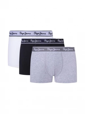 Foto van product Pepe Jeans Boxershorts grijs / grijs gemêleerd / zwart / wit