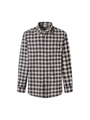 Foto van product Pepe Jeans Overhemd 'Clermont' marine / olijfgroen / rood / wit