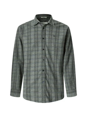 Foto van product Pepe Jeans Overhemd 'Clive' grijs / zwart / offwhite