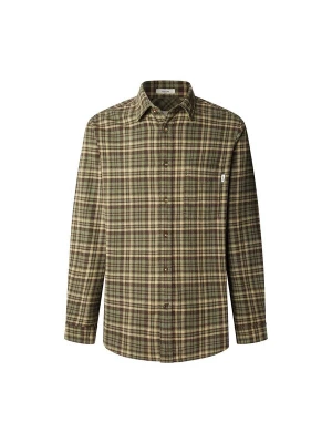 Foto van product Pepe Jeans Overhemd 'Crownley' bruin / kaki / pastelgroen