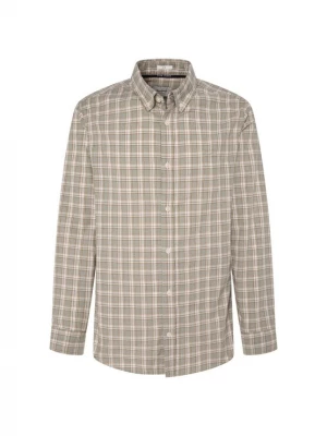 Foto van product Pepe Jeans Overhemd 'MILO' beige / mintgroen