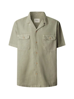 Foto van product Pepe Jeans Overhemd 'Paulo' olijfgroen