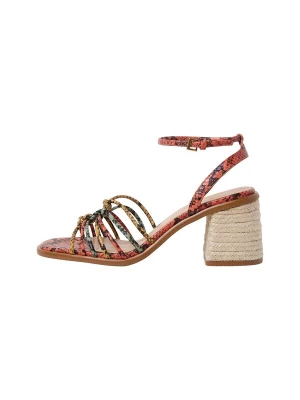 Foto van product Pepe Jeans Sandalen met riem 'Zowi' pastelblauw / geel / koraal / zwart