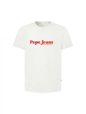 Foto van product Pepe Jeans Shirt 'SOMERS' rood / offwhite