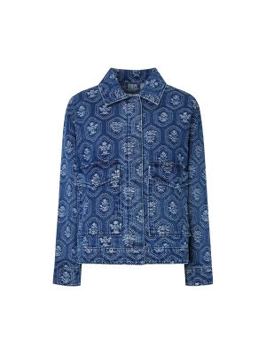 Foto van product Pepe Jeans Tussenjas ' LOA ' blauw denim
