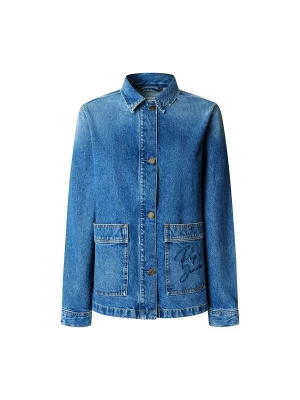 Foto van product Pepe Jeans Tussenjas ' SHELBY ' blauw denim