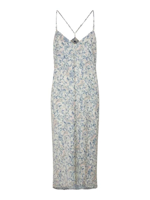 Foto van product Pepe Jeans Zomerjurk 'Molly' ecru / saffier / olijfgroen / koraal