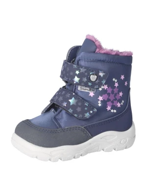 Foto van product Pepino Snowboots 'Milena' navy / duifblauw / lila / wit