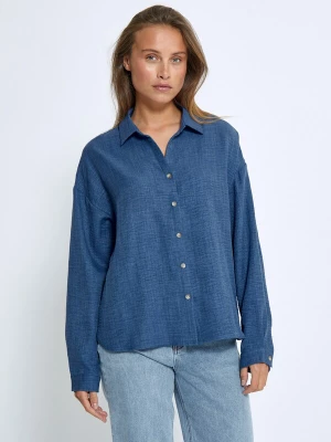 Foto van product Peppercorn Blouse 'Gaby' blauw gemêleerd