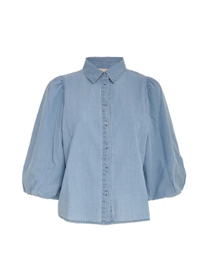 Foto van product Peppercorn Blouse 'Nuisa' blauw denim