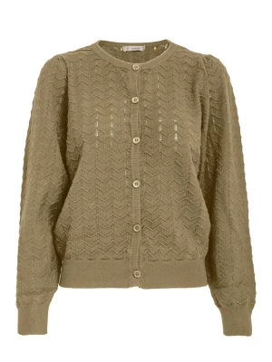 Foto van product Peppercorn Gebreid vest 'Rosy' grijs