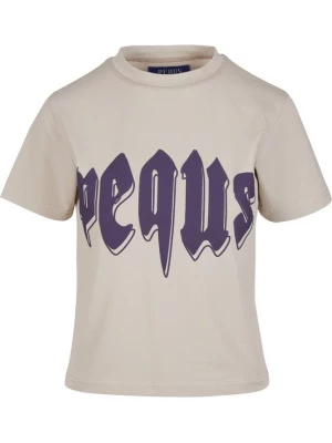Foto van product Pequs Shirt beige / aubergine