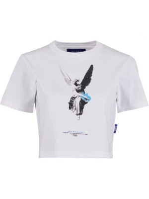 Foto van product Pequs Shirt lichtblauw / grijs / zwart / wit