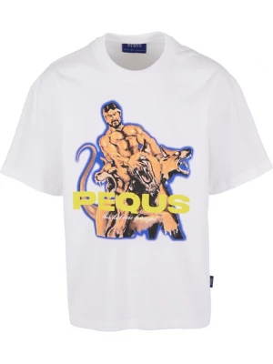 Foto van product Pequs Shirt 'This Kid Was Betrayed' blauw / geel / oranje / wit