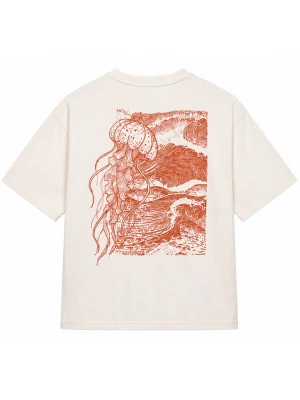 Foto van product Perfect&Basic Tricot 'Jellyfish Oversize Unisex Tee' koraal