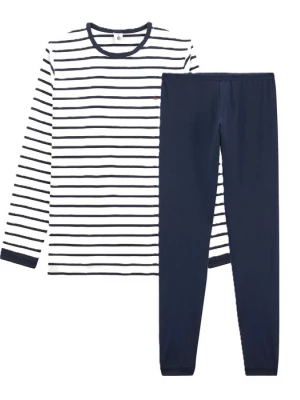 Foto van product PETIT BATEAU Nachtkledij navy / wit