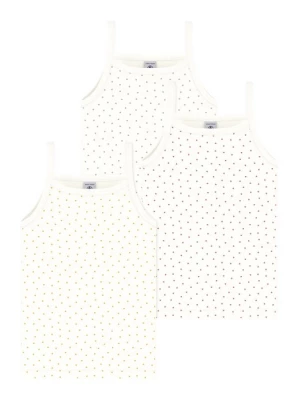Foto van product PETIT BATEAU Onderhemd curry / donkergrijs / wijnrood / wit