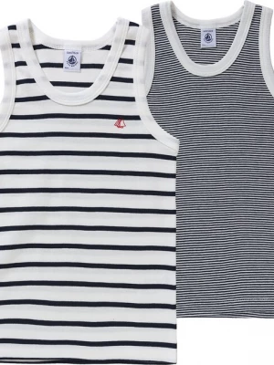 Foto van product PETIT BATEAU Onderhemd nachtblauw / wit