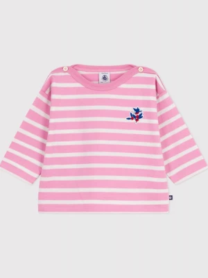 Foto van product PETIT BATEAU Shirt 'MARINIERE' pink / wit