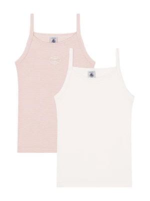 Foto van product PETIT BATEAU Top oudroze / wit