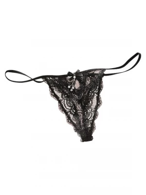 Foto van product PETITE FLEUR GOLD String zwart