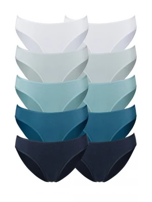 Foto van product PETITE FLEUR Slip nachtblauw / azuur / lichtblauw / petrol / wit