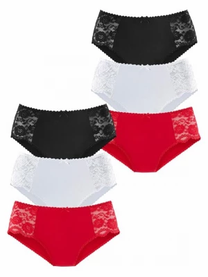 Foto van product PETITE FLEUR Slip rood / zwart / wit
